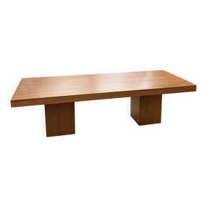 Grand table basse acajou