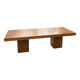 Large mahogany coffee table 1970
