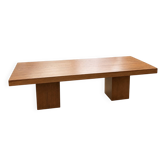 Large mahogany coffee table 1970