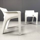 Set of 12 Gaudi dining chairs by Vico Magistretti for Artemide, 1970s