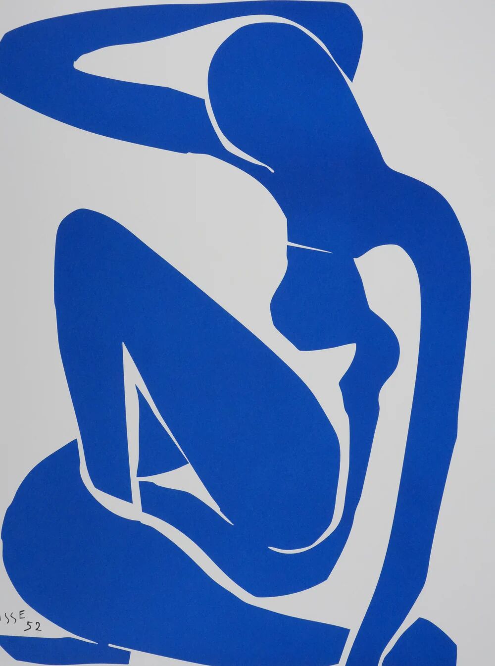 Henri Matisse: Blue Nude III, signed lithograph
