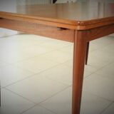 Scandinavian design table in teak levitan 1969