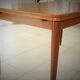 Scandinavian design table in teak levitan 1969