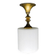 Lampe à pendentif de style Art Déco, Pologne, années 1950