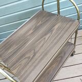 Vintage folding serving trolley