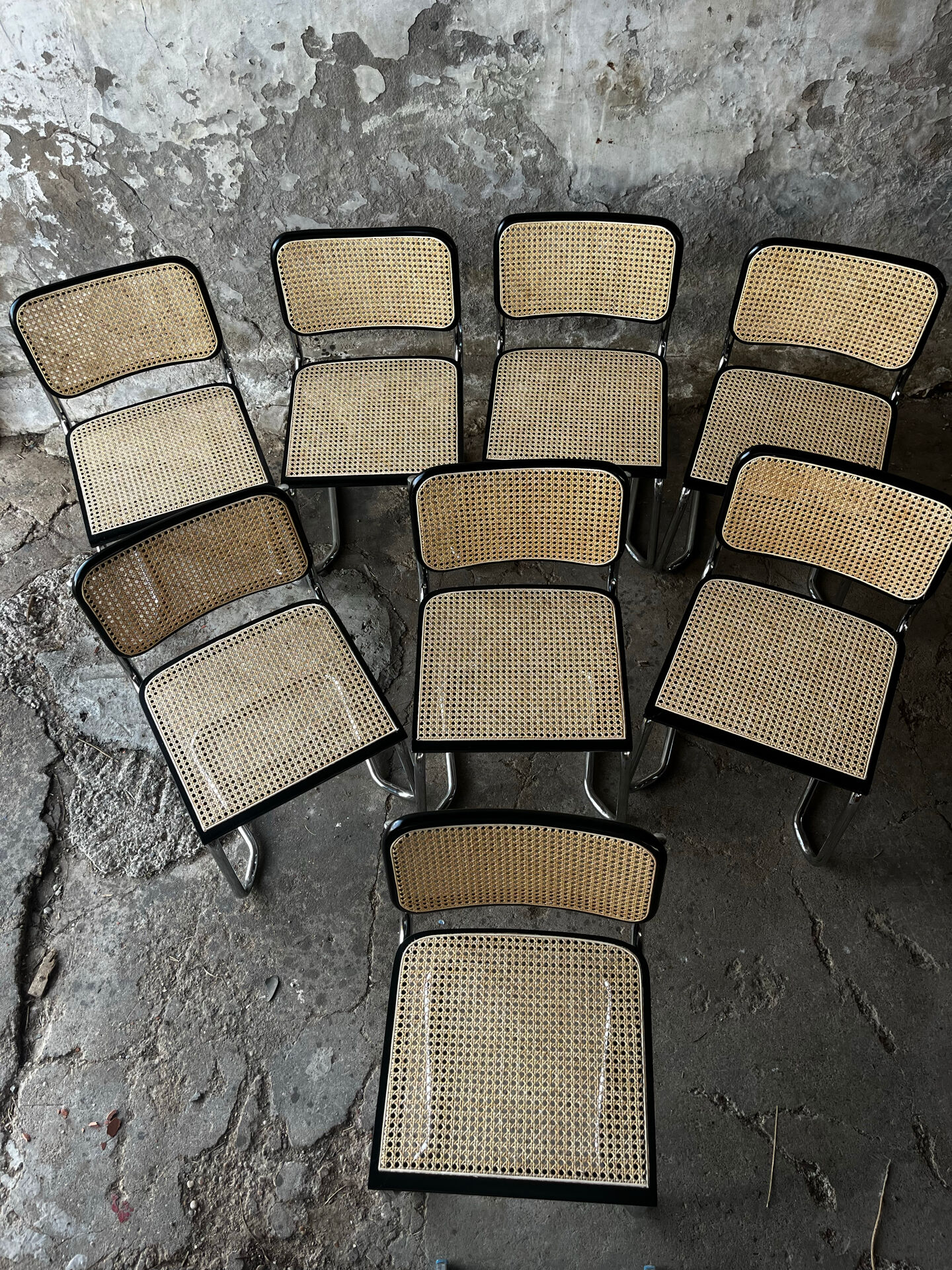 B32 chairs by Marcel Breuer
