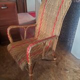 Rattan armchair
