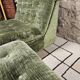 Pair of vintage velvet armchairs 1970"