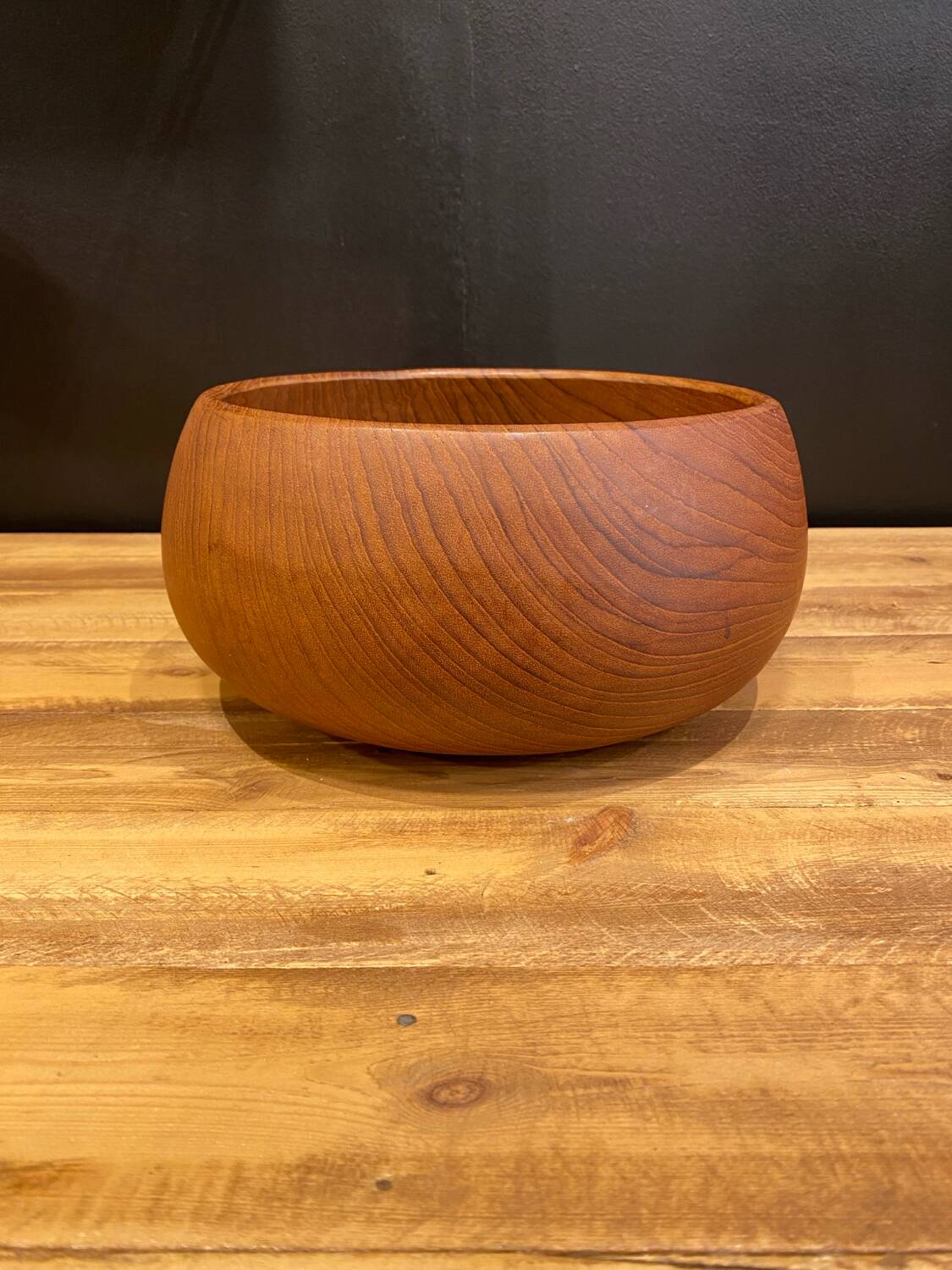 Teak salad bowl from the 70s