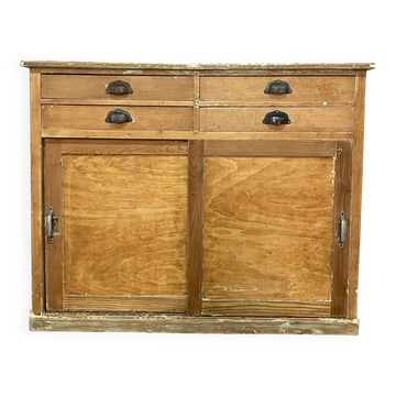 Buffet, professional cabinet with sliding doors