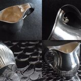 Georg Jensen - Johan Rohde - Three-piece silver coffee service 'Pattern Cosmos Pattern'