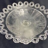 Cup on Vierzon glass pedestal, early 20th century