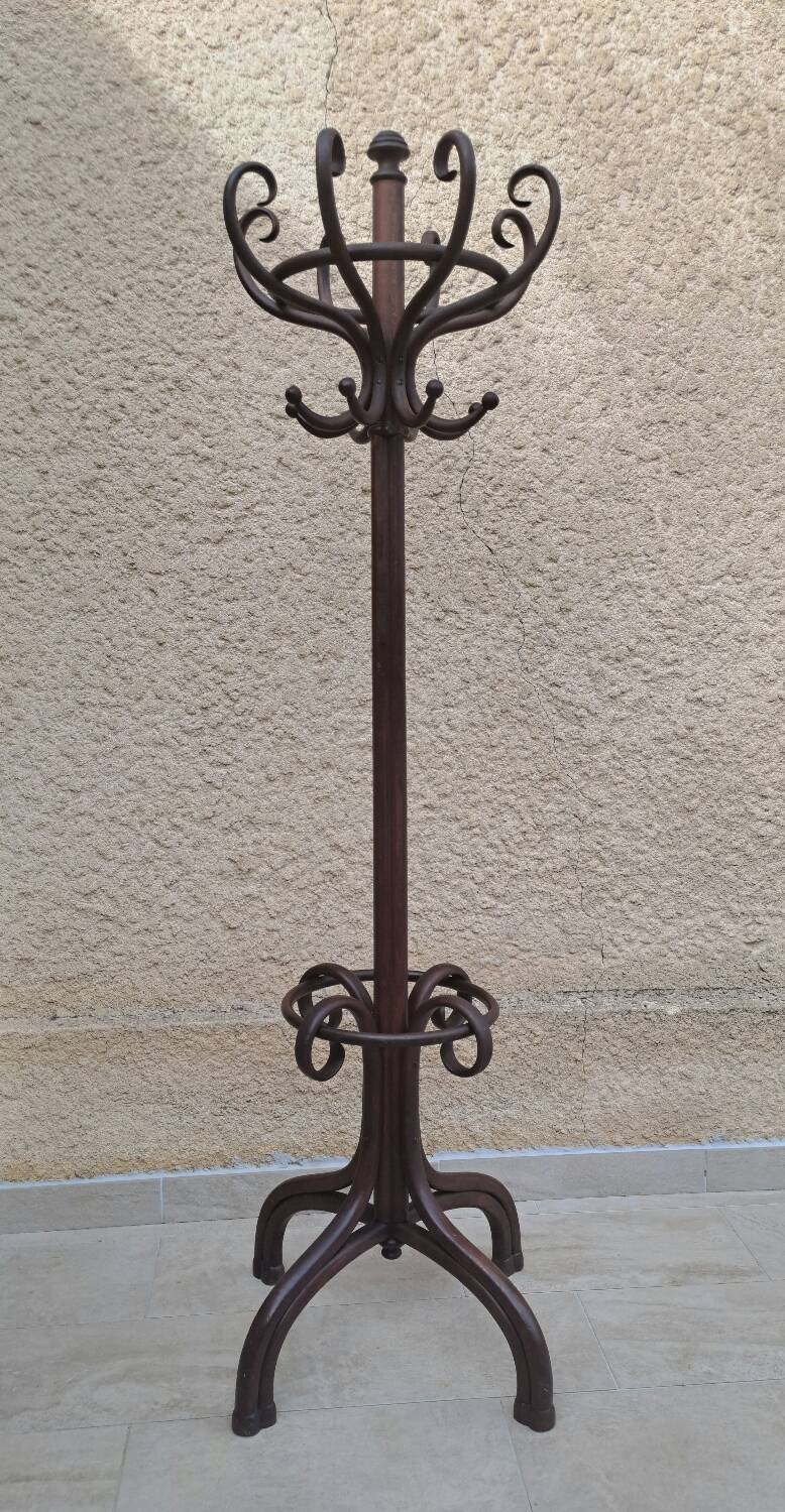 Bistro parrot coat rack signed Thonet n°10401