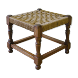 Braided rope stool