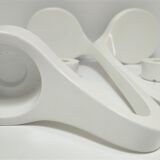 Pair of designer candle holders by Monika Mulder for vintage Ikea