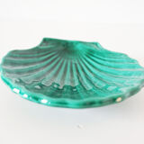 Green ceramic shell cup