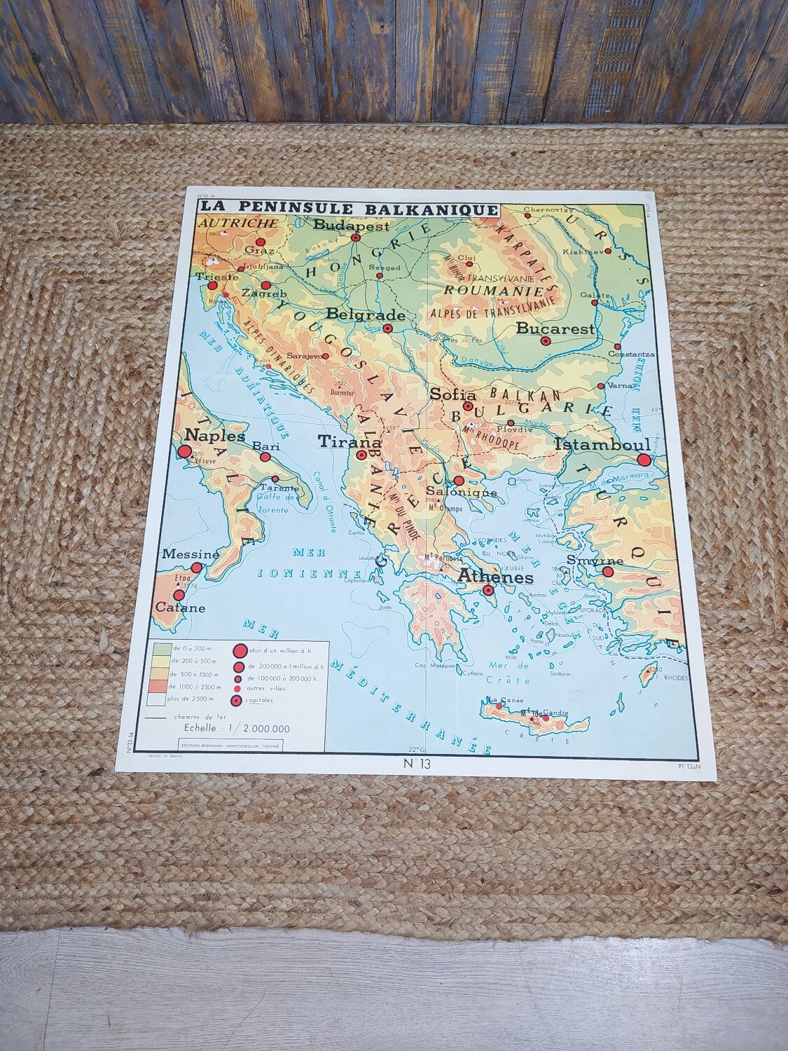 School map Editions Rossignol