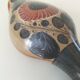 Vintage Mexican ceramic duck hand decorated