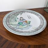 Ancienne assiette en porcelaine de Chine