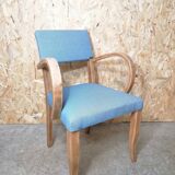 Restored bridge armchair