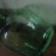Give me a dark green glass Bonbonne jar.