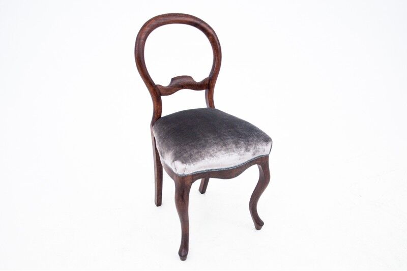Antique chairs, Northern Europe, circa 1880. After restoration.