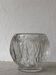 Antique molded glass ball vase