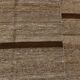 Dark Brown Striped Ethnic Kilim Rug, 224x297Cm