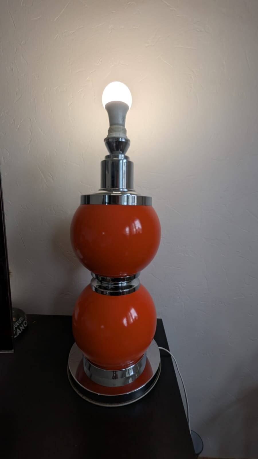 Pied de lampe "Monteuse" Delmas