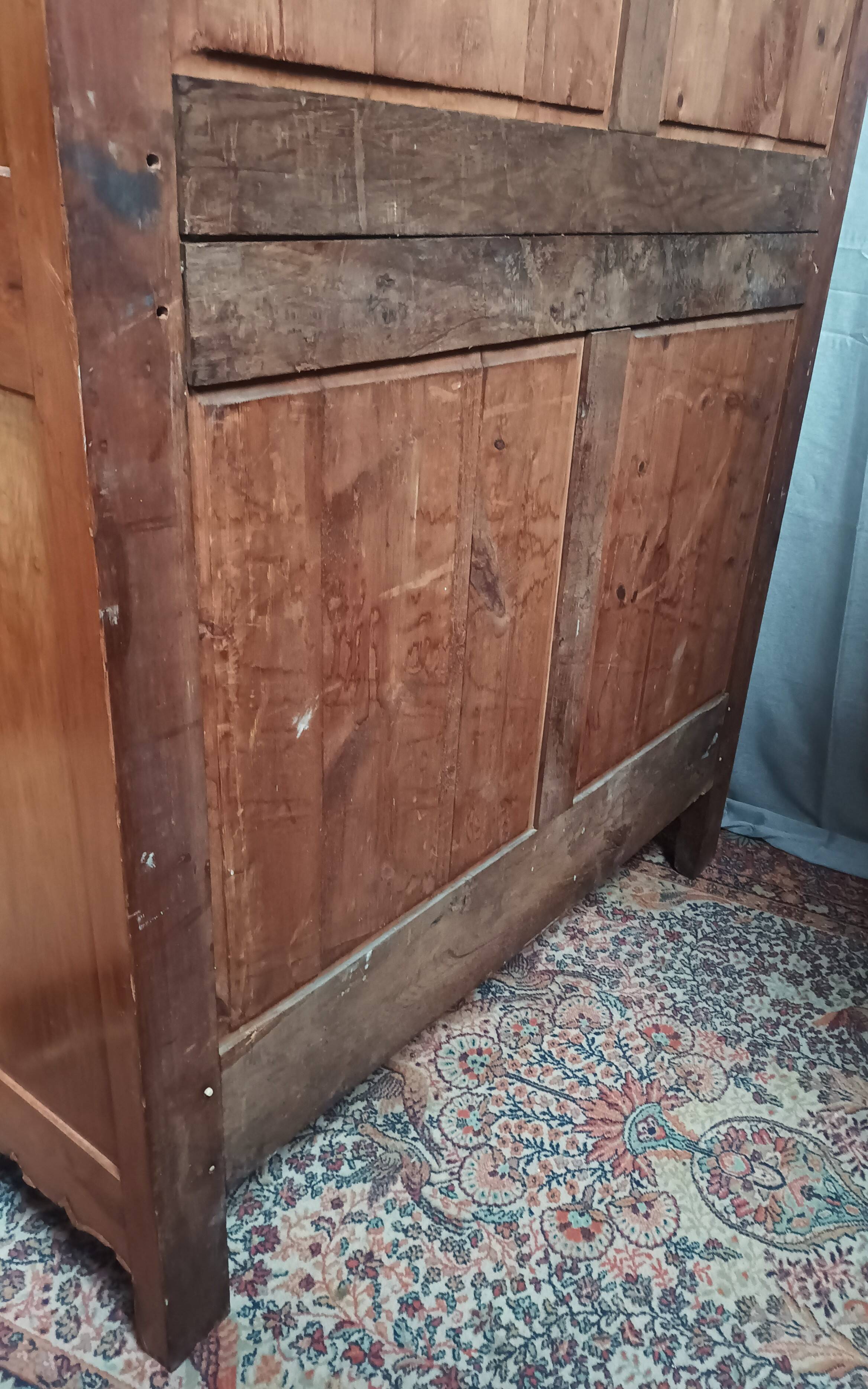 Louis XV wardrobe in light oak