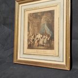 Painting The bride's diaper