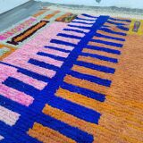 Berber rug in natural wool 2.5 x 1.5 m