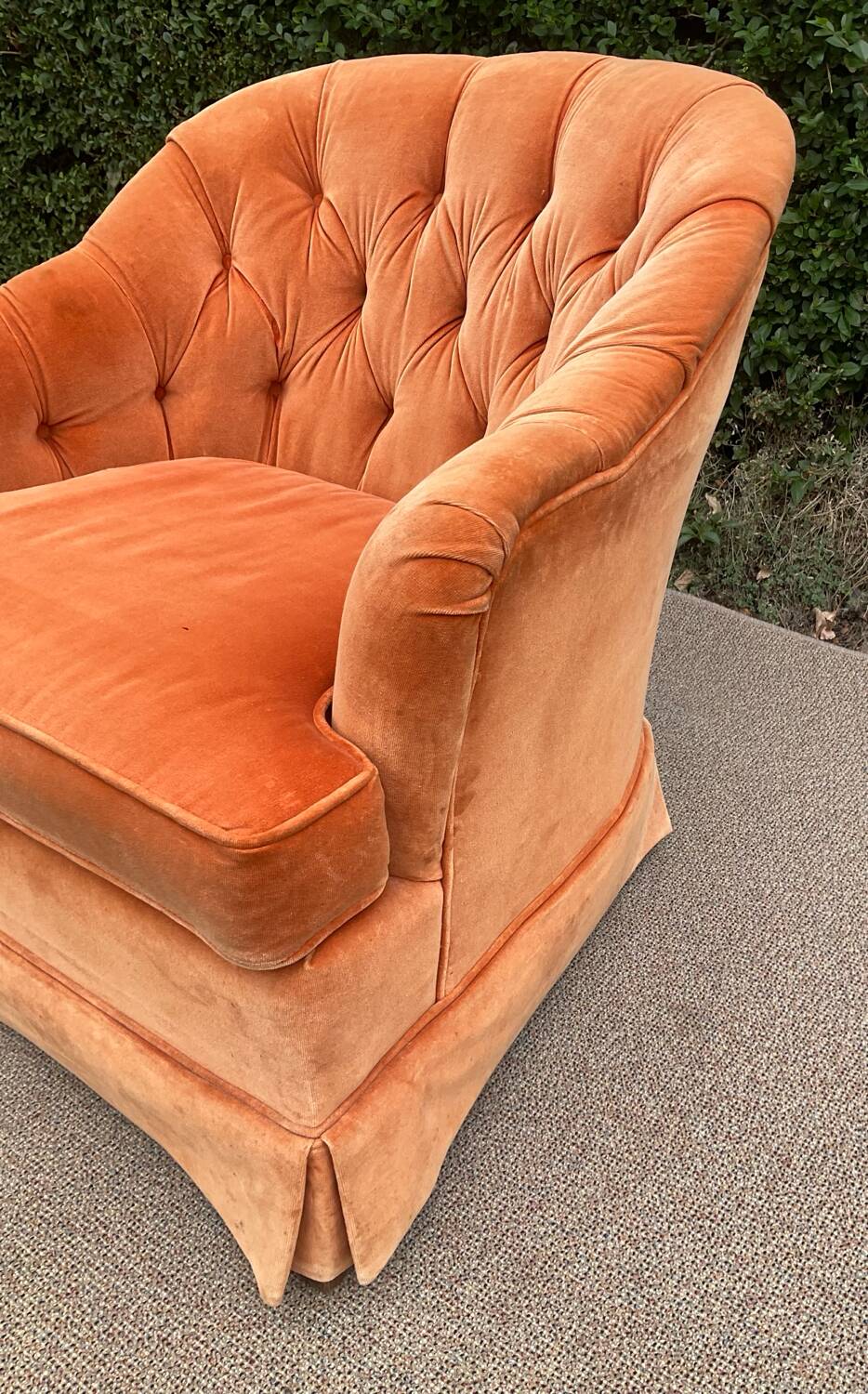 Fauteuil vintage par Ethan Allen années 70
