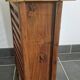 Rosewood and brass magazine stand table