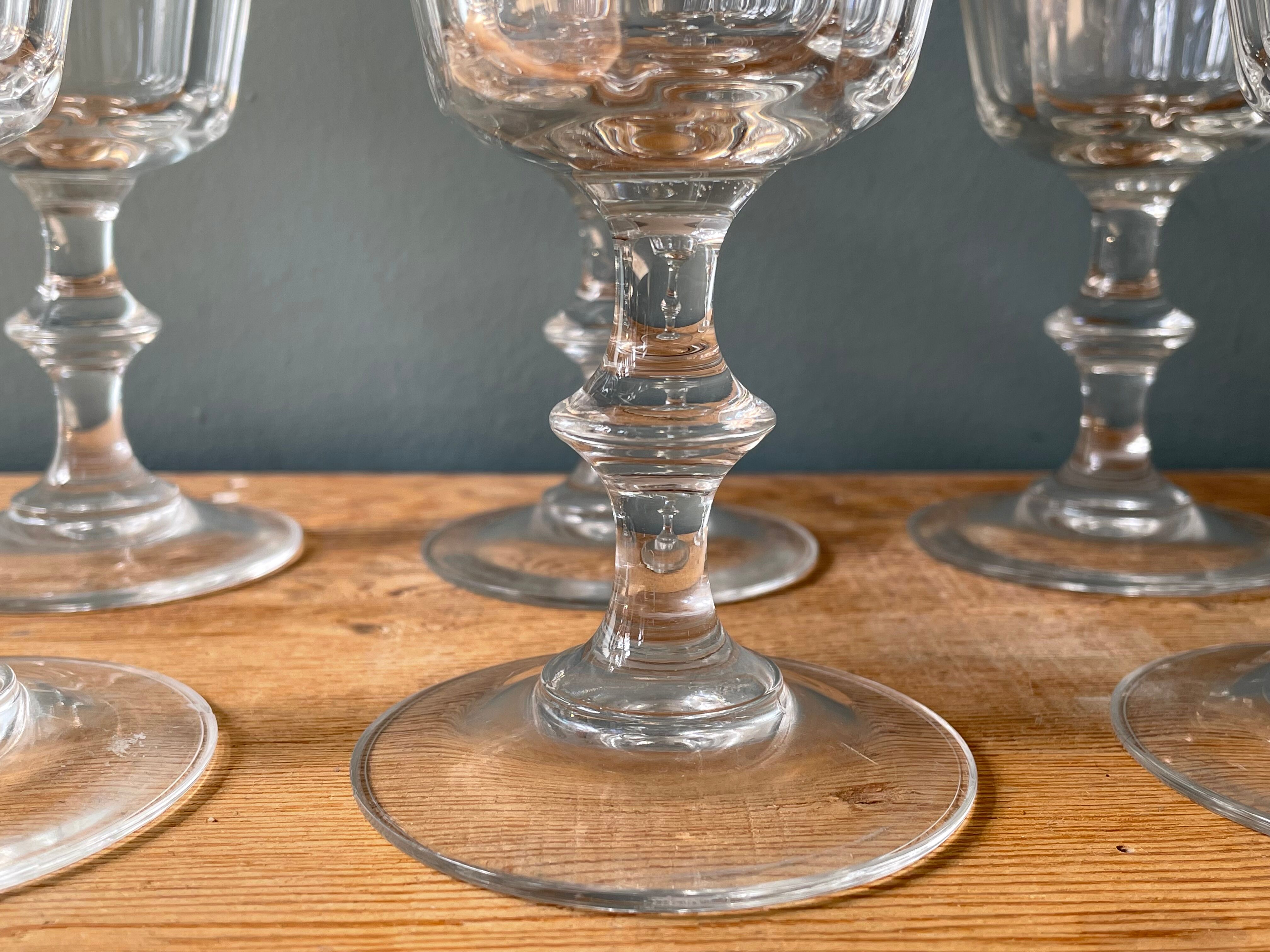 Lot de 6 verres à pieds Luminarc France