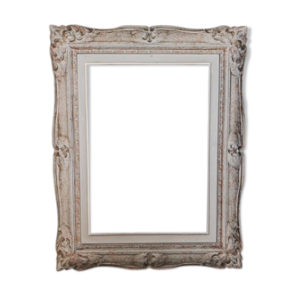 Montparnasse style frame carved wood ep 1940 - 62/48cm