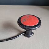60's wall coat rack with 2 hooks
