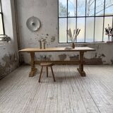 2m beech monastery table