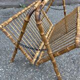 Vintage bamboo magazine door 1940