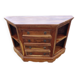 Exotic wood chest of drawers