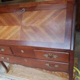Louis XVI period walnut sloping desk from the 18th century