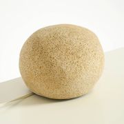 Original 1970s moon rock table lamp by André Cazenave for Tecta