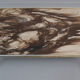 Brass and marble coffee table