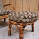 Rattan armchair
