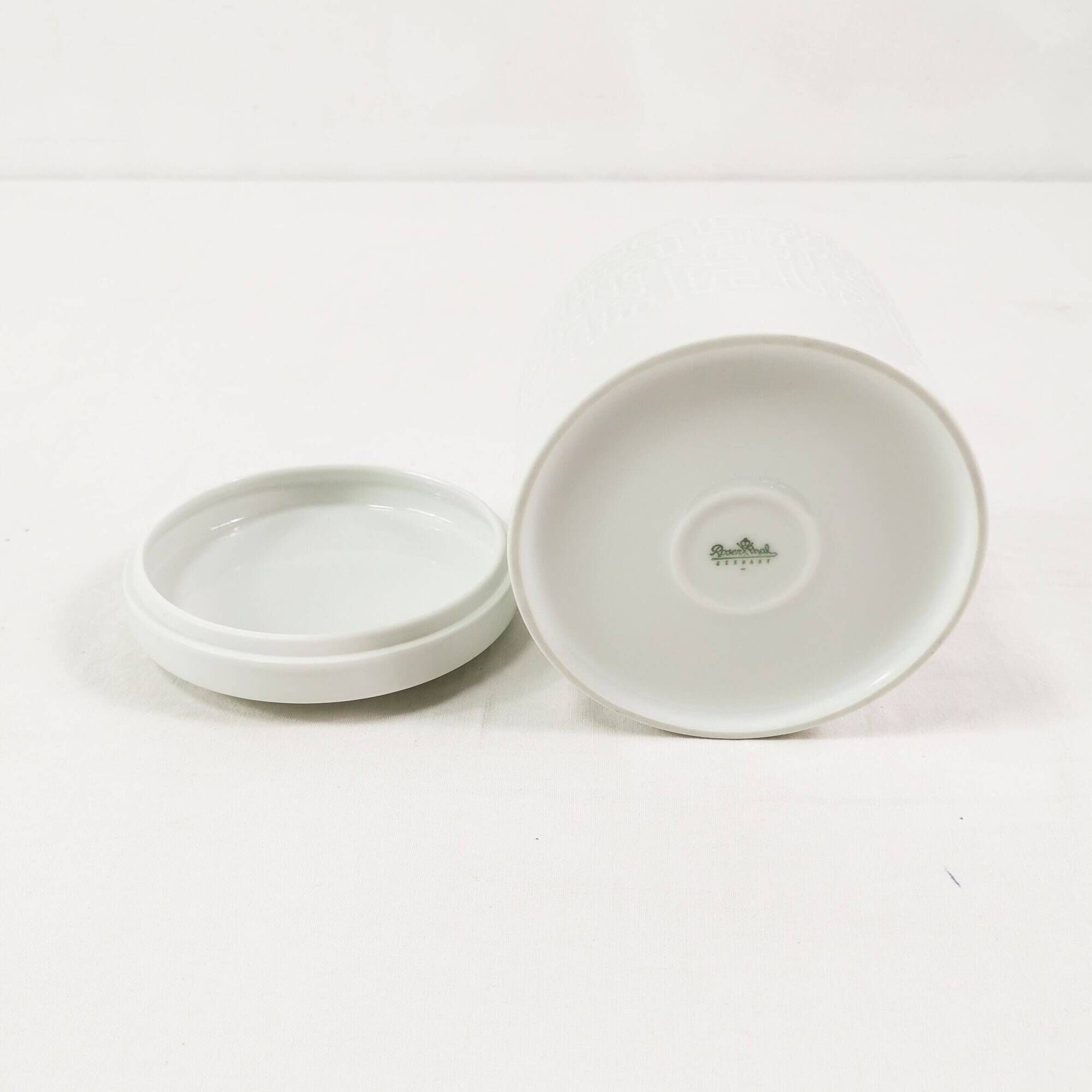 Rosenthal porcelain bonbonniere, designed by C. Fischer, Germany, 1960s