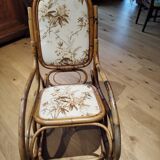 Roching-Chair rattan and fabric