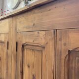 Row of pine loom furniture