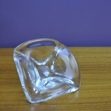 Glass ashtray from the 70s