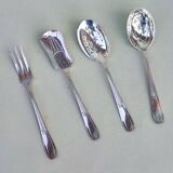 Silverplated serving set