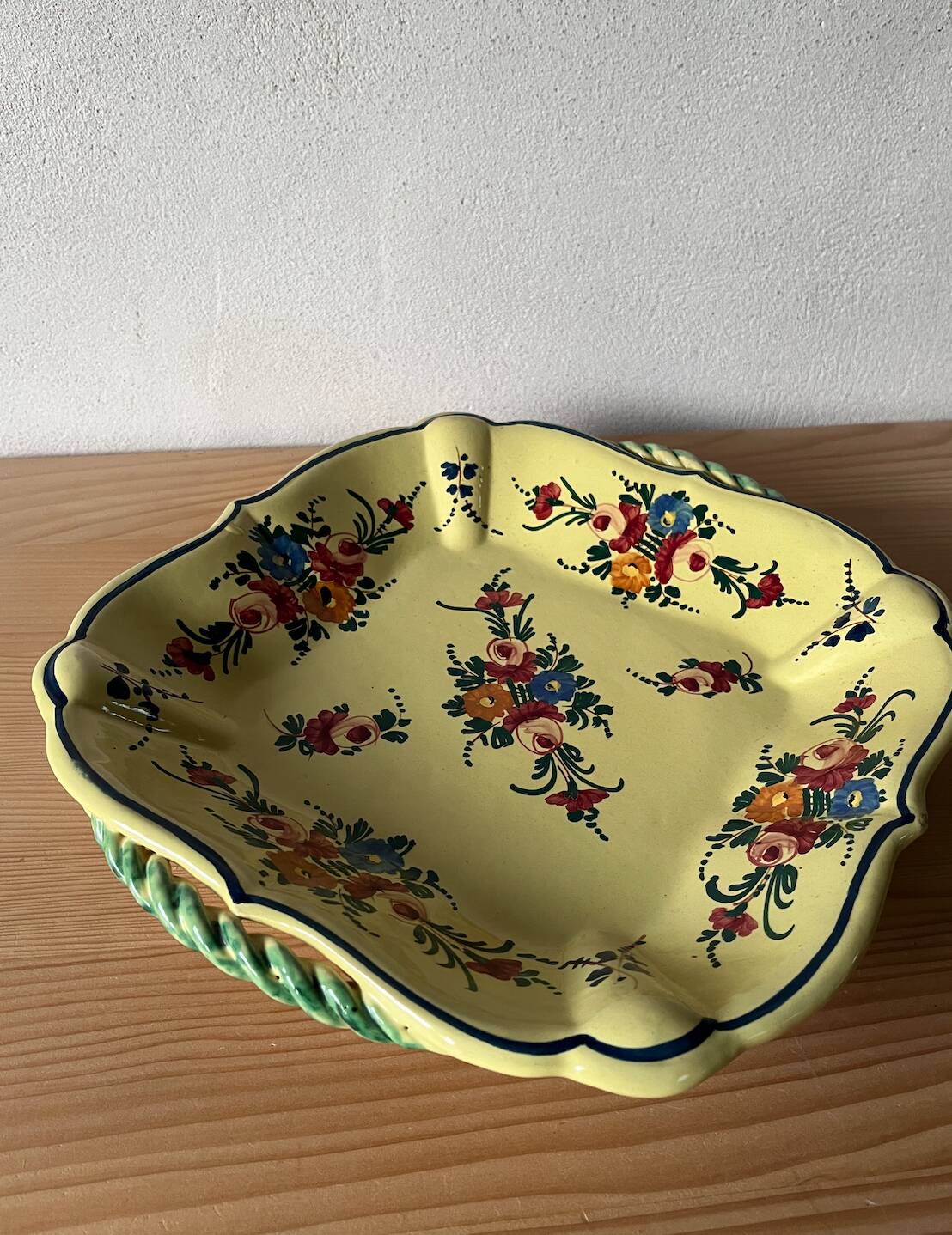 Ceramic bowl ITALY Vintage Deruta